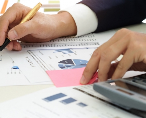 Financial services using AI